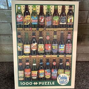 Cobble Hill Beer Collection 1000-Piece Jigsaw Puzzle - Multicolor